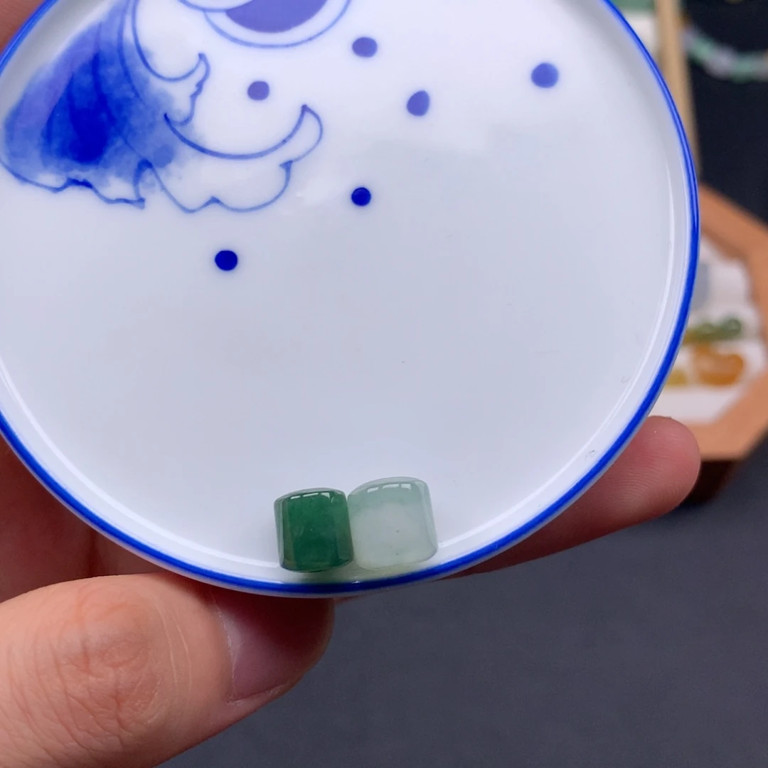 翡翠散珠天然缅甸翡翠a4