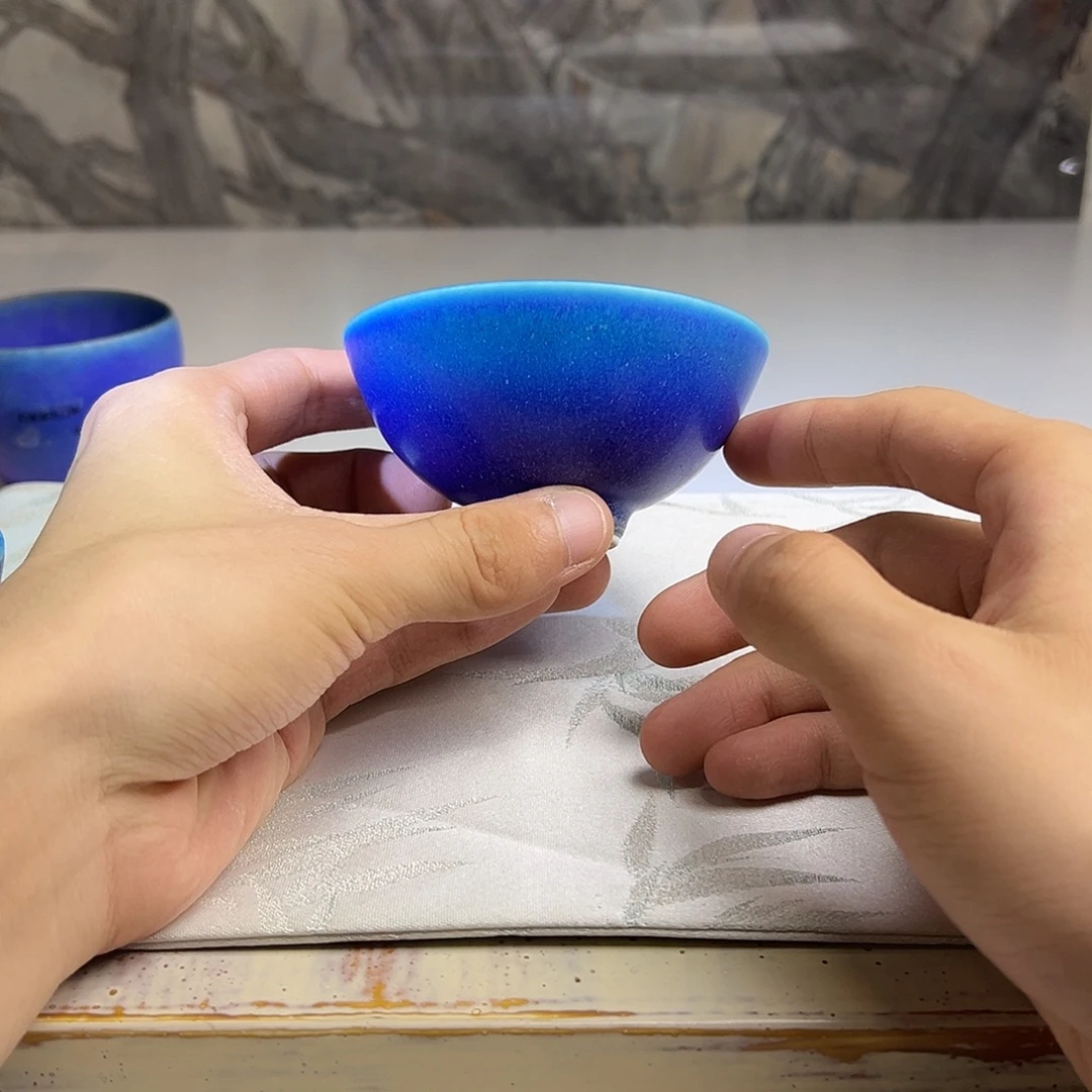 晏如堂颜色釉主人杯