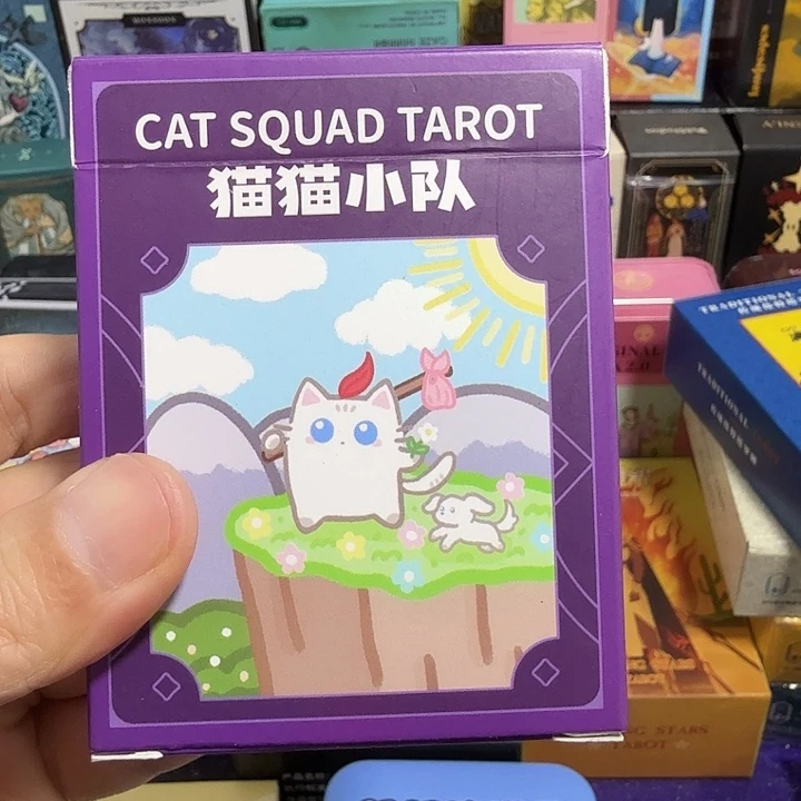 正版猫猫小队双面压纹黑芯纸