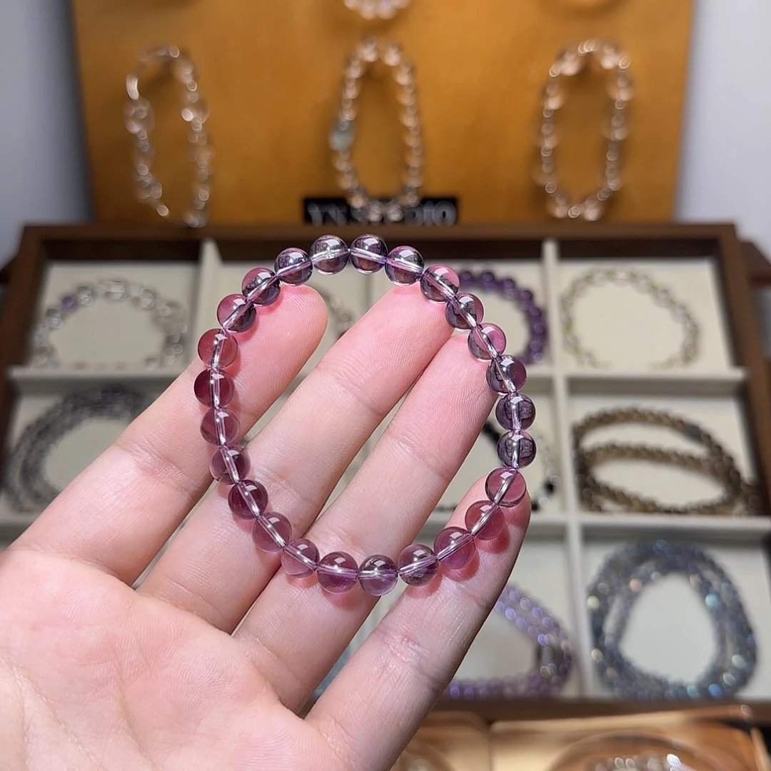 䒤***荏水晶手链未镶嵌紫水晶