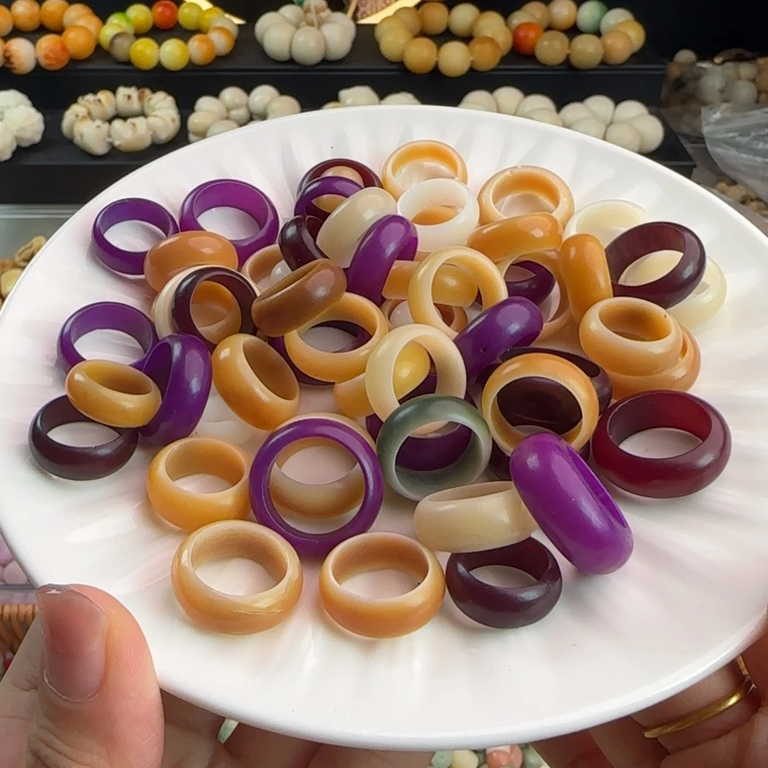 菩提根/象牙果手串瑕疵跑环10颗