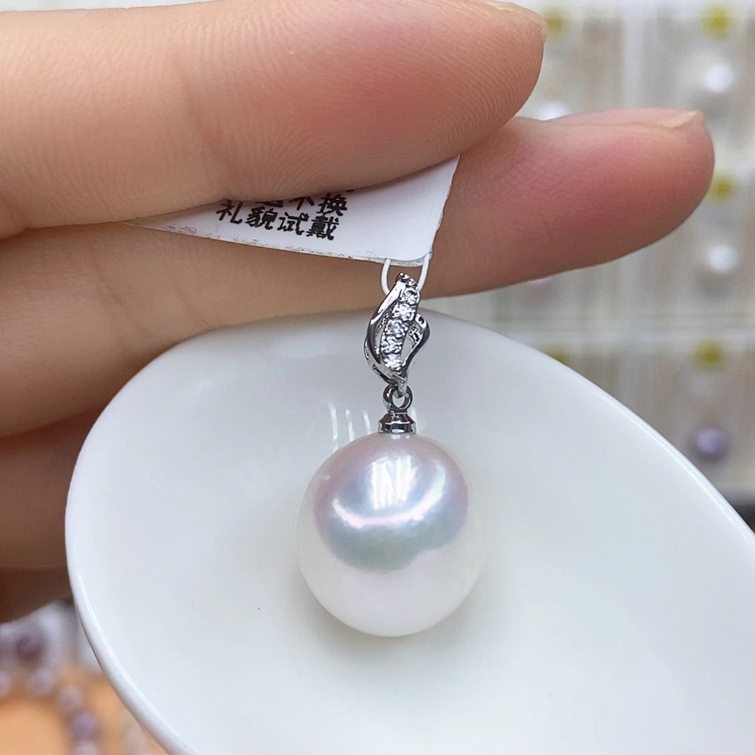 合金淡水珍珠项链
