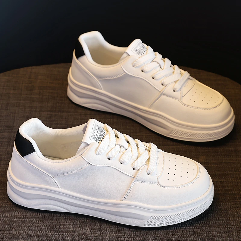 真皮小白鞋女款鞋子2025春款新款平底鞋爆款单鞋百搭休闲运动板鞋