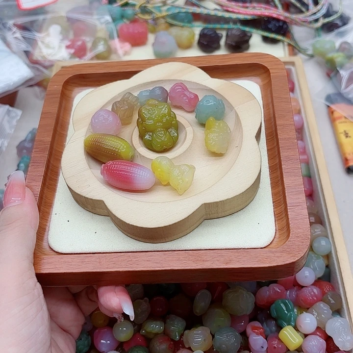 ꧔***࿐未镶嵌手链玛瑙/玉髓盐源50