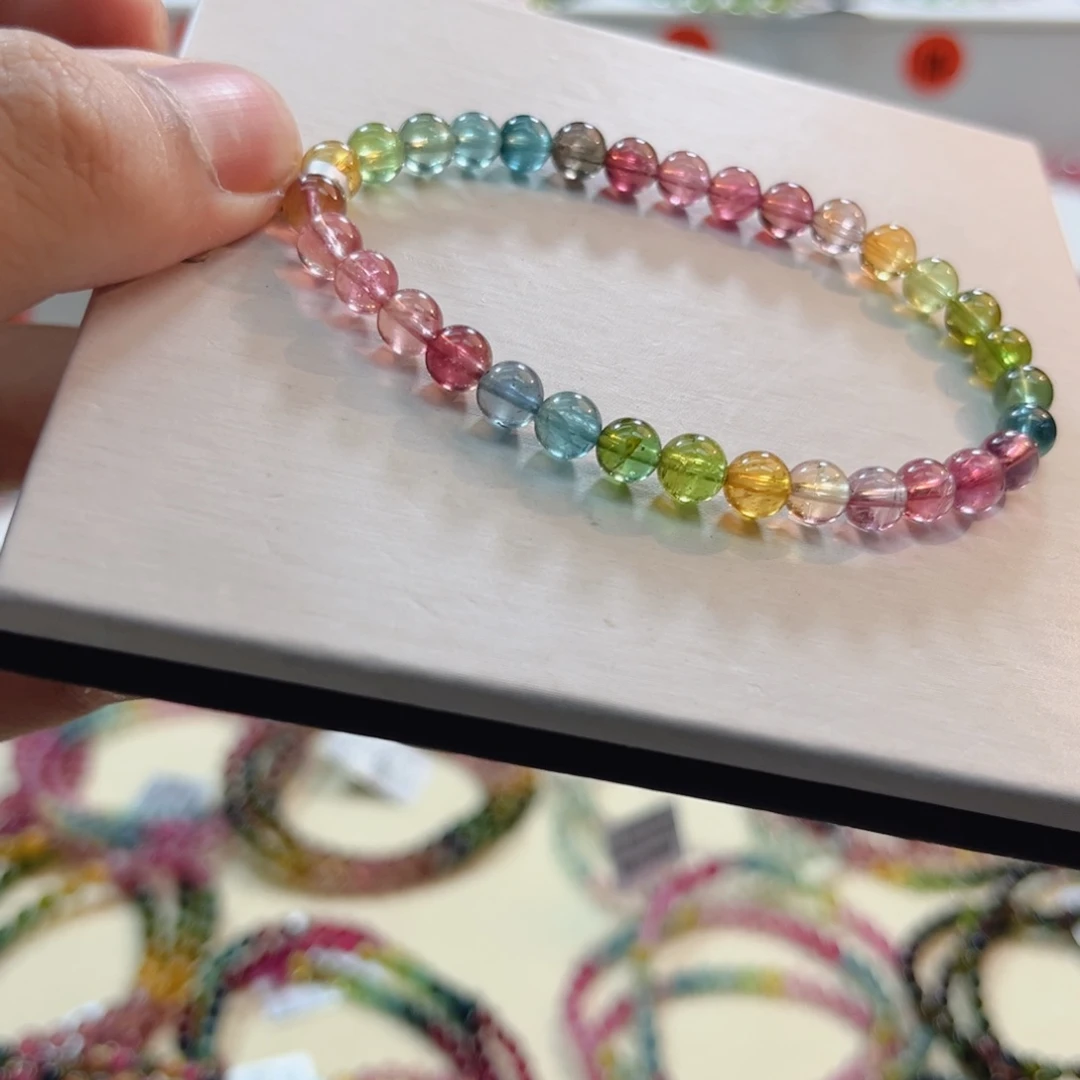 未镶嵌碧玺手链碧玺