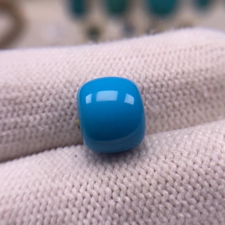 未镶嵌绿松石暴力蓝老型10.2mm新品AA1013