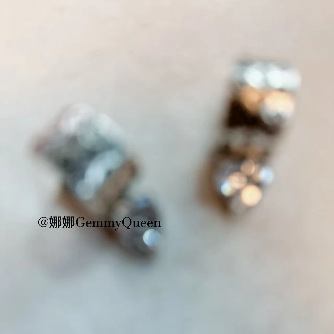 铜合金合成锆石耳饰 娜娜GemmyQueen耳环GQ09209