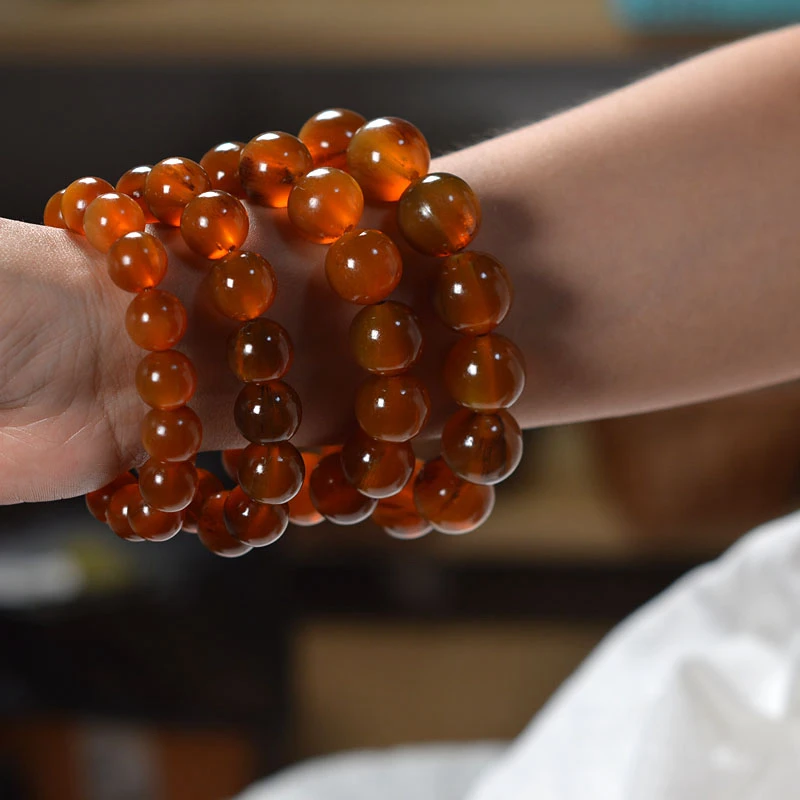 非金属木质手链 西藏精品红角老羊角手串手链高级男女民族风