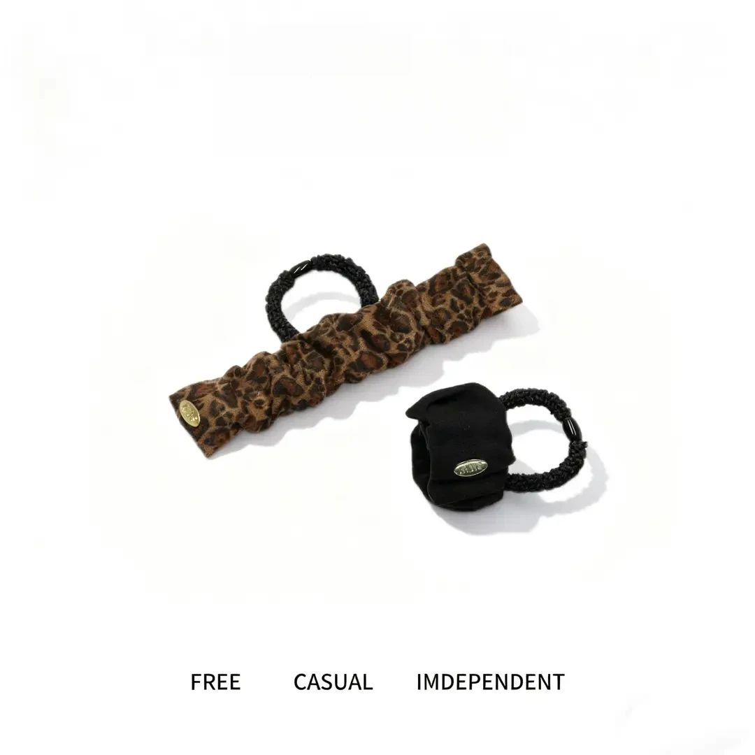 SWW新款高弹力高级感丝绒皮筋发圈高马尾显发量不伤发发绳发圈