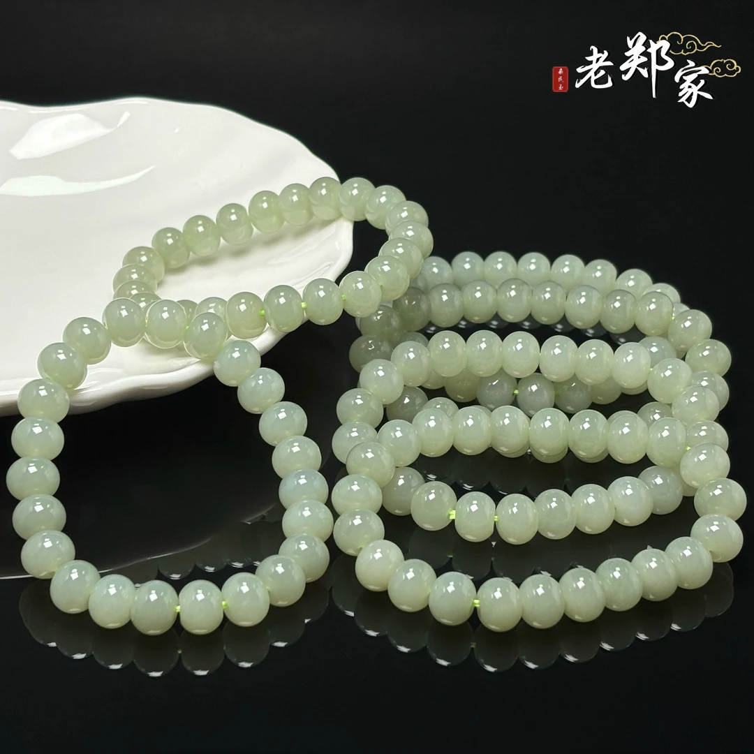 【老郑家】和田玉手串 多样性发一件 约10mm