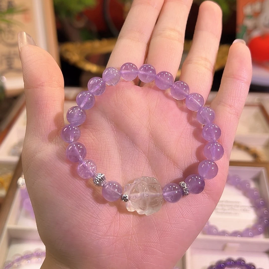 水晶手链未镶嵌紫水晶