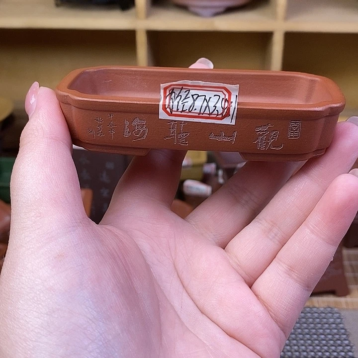 琉璃手工艺品宜兴紫砂精品花盆