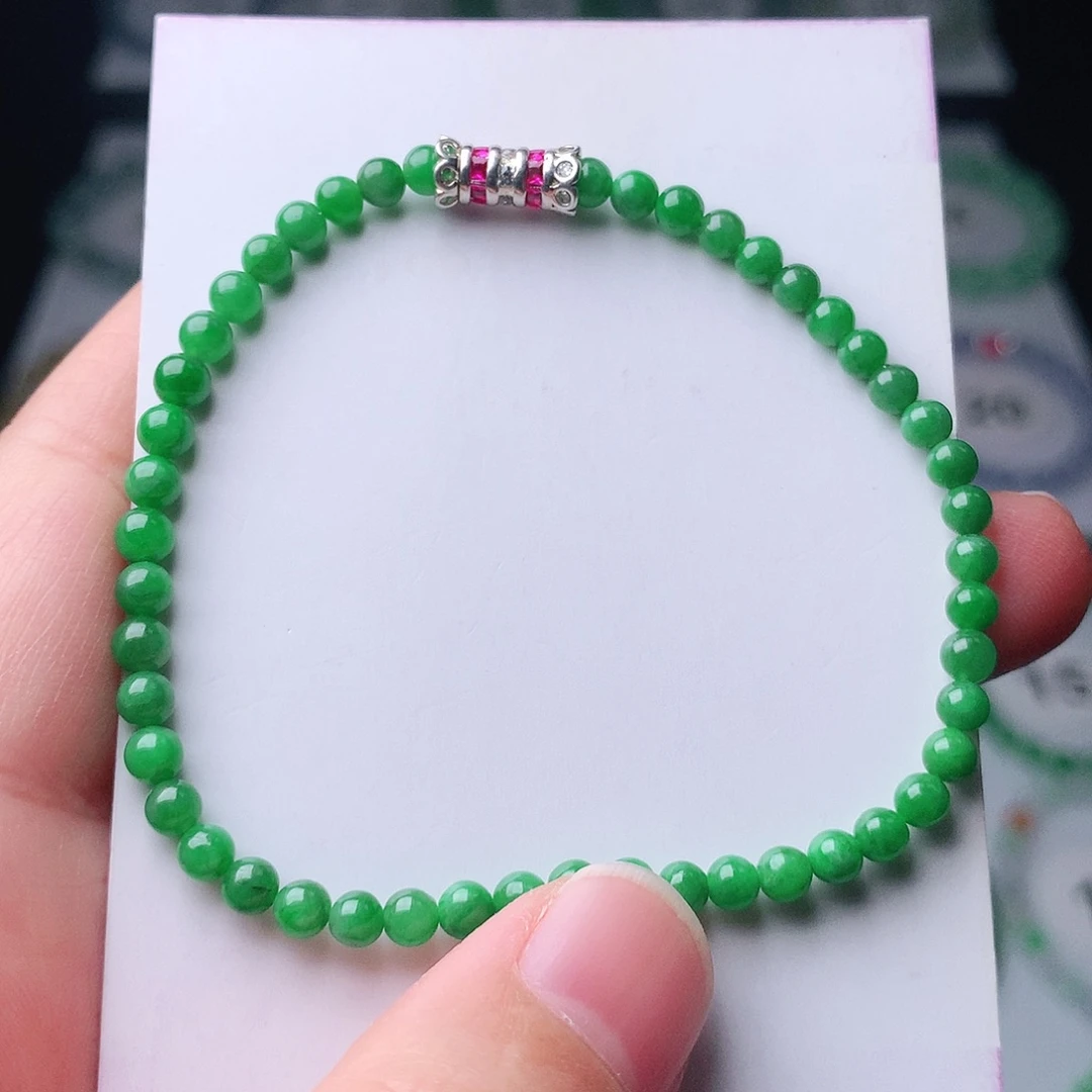 翡翠未镶嵌手链翡翠