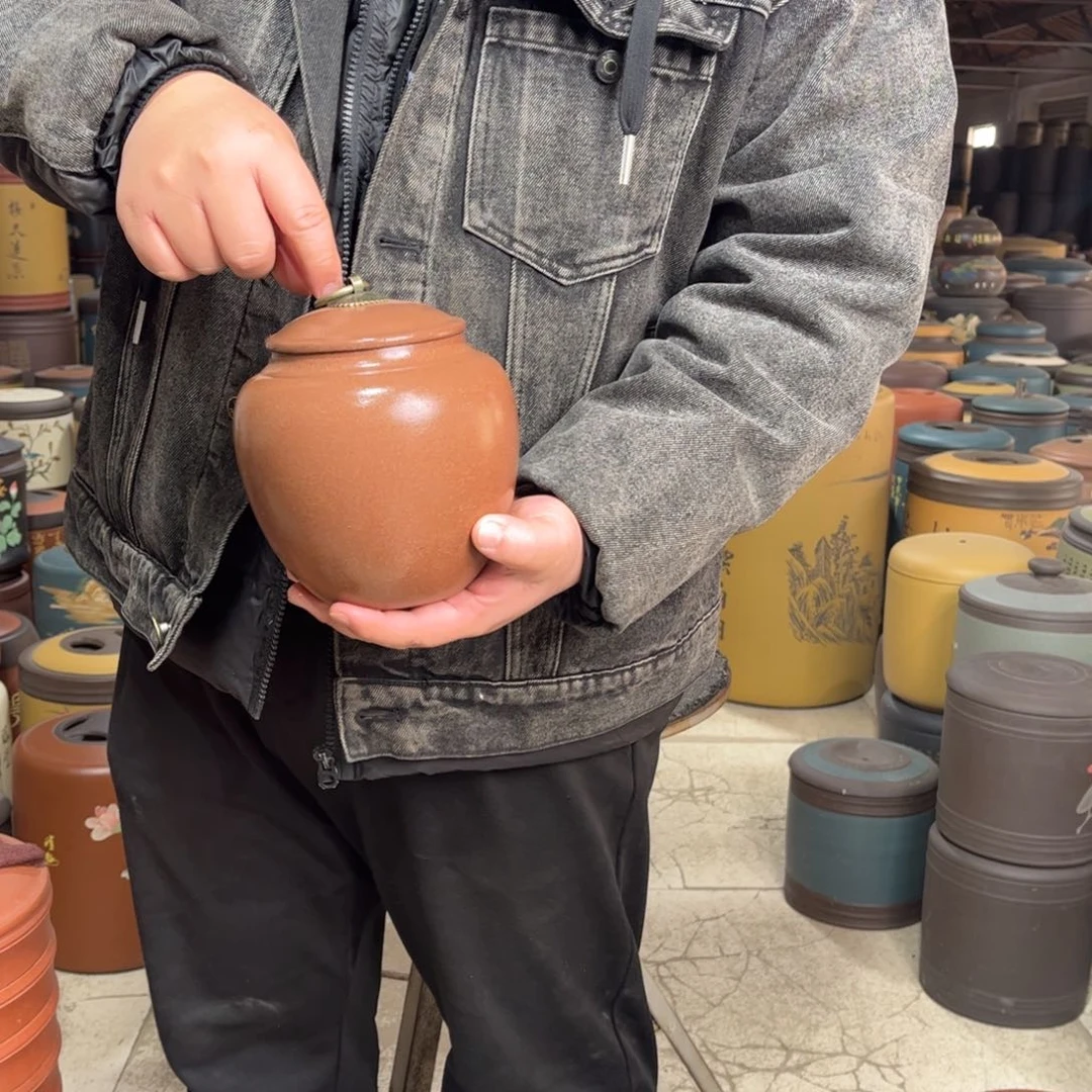 紫砂茶叶罐茶叶罐