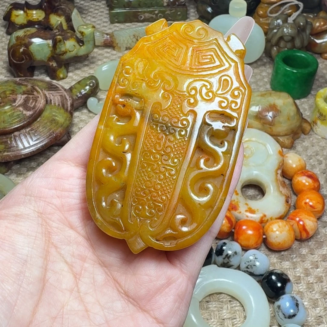 吊坠白玉菩提挂件