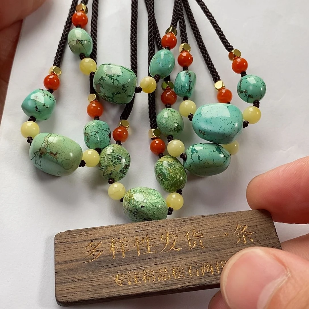 绿松石珠宝奇石未镶嵌