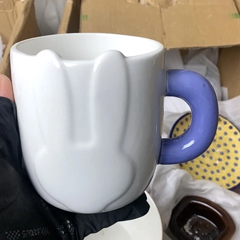 盘陶瓷制品满25拼单发货默认微瑕