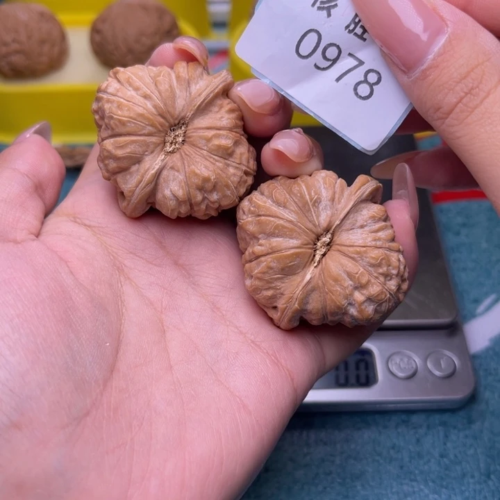 把件文玩核桃南瓜墩41.0978