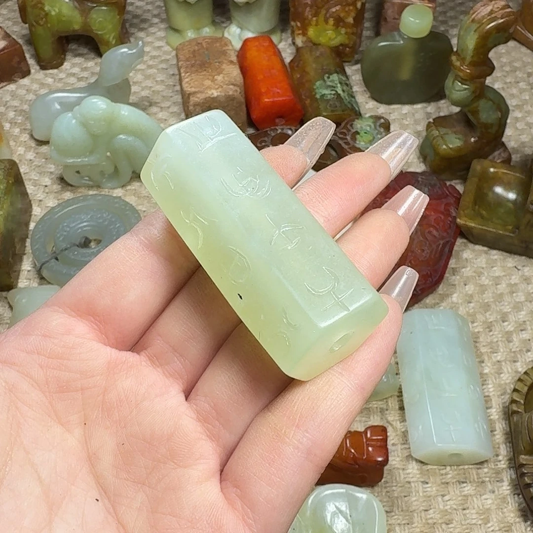 白玉菩提吊坠挂件