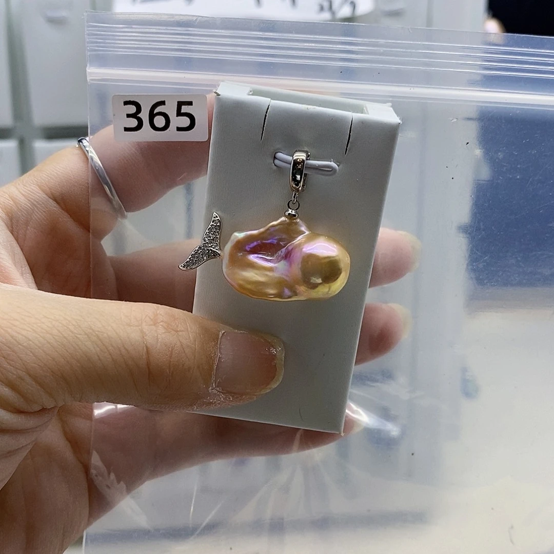 颈饰合金淡水珍珠