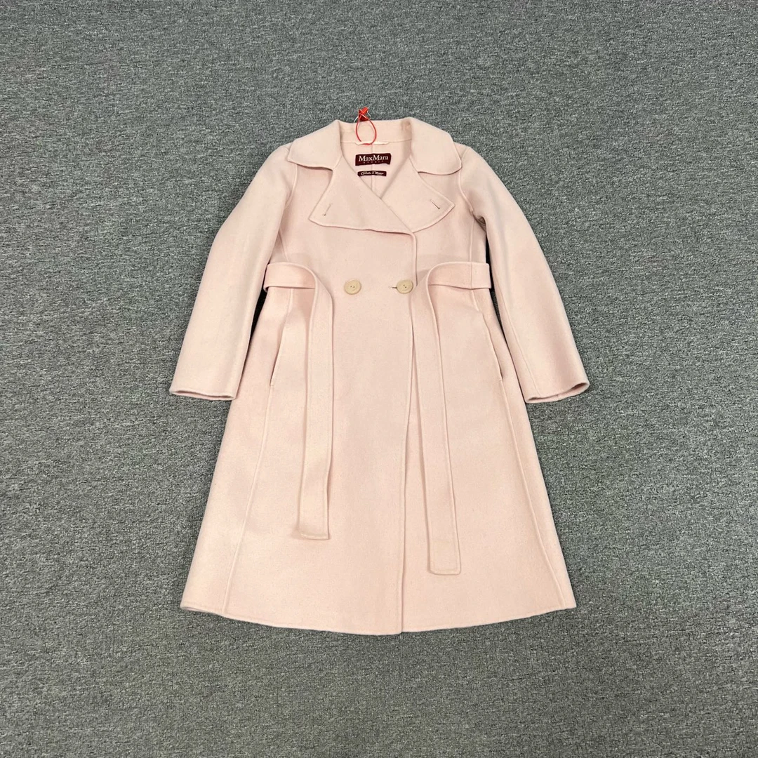 99新 AMIPARIS Maxmara 红标 羊毛大衣 99新 36码