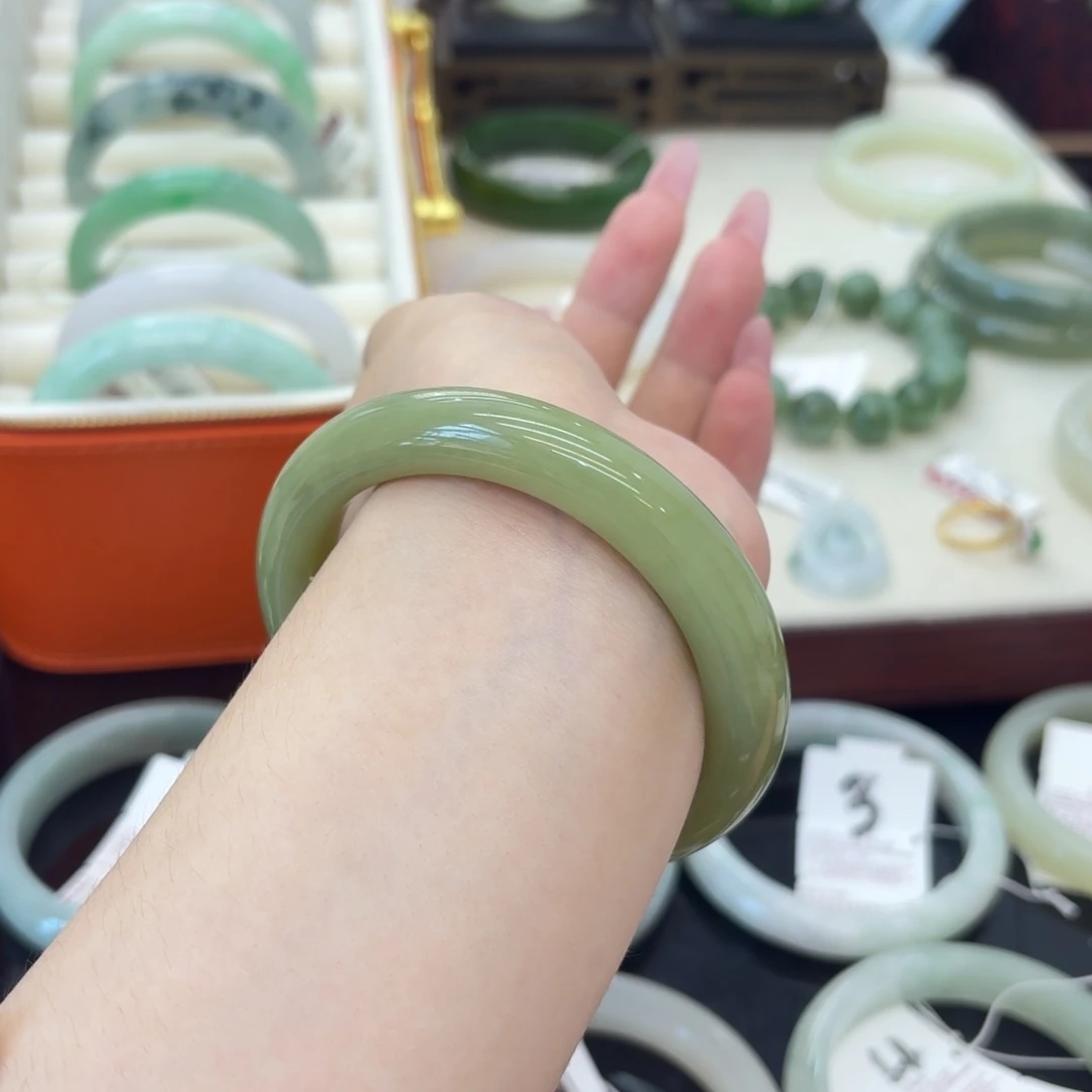 未镶嵌手镯和田玉（点菜看细节）