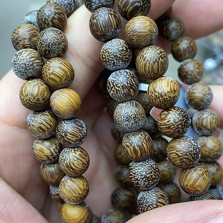 沉香碎屑沉香越南芽庄白棋楠108颗8号