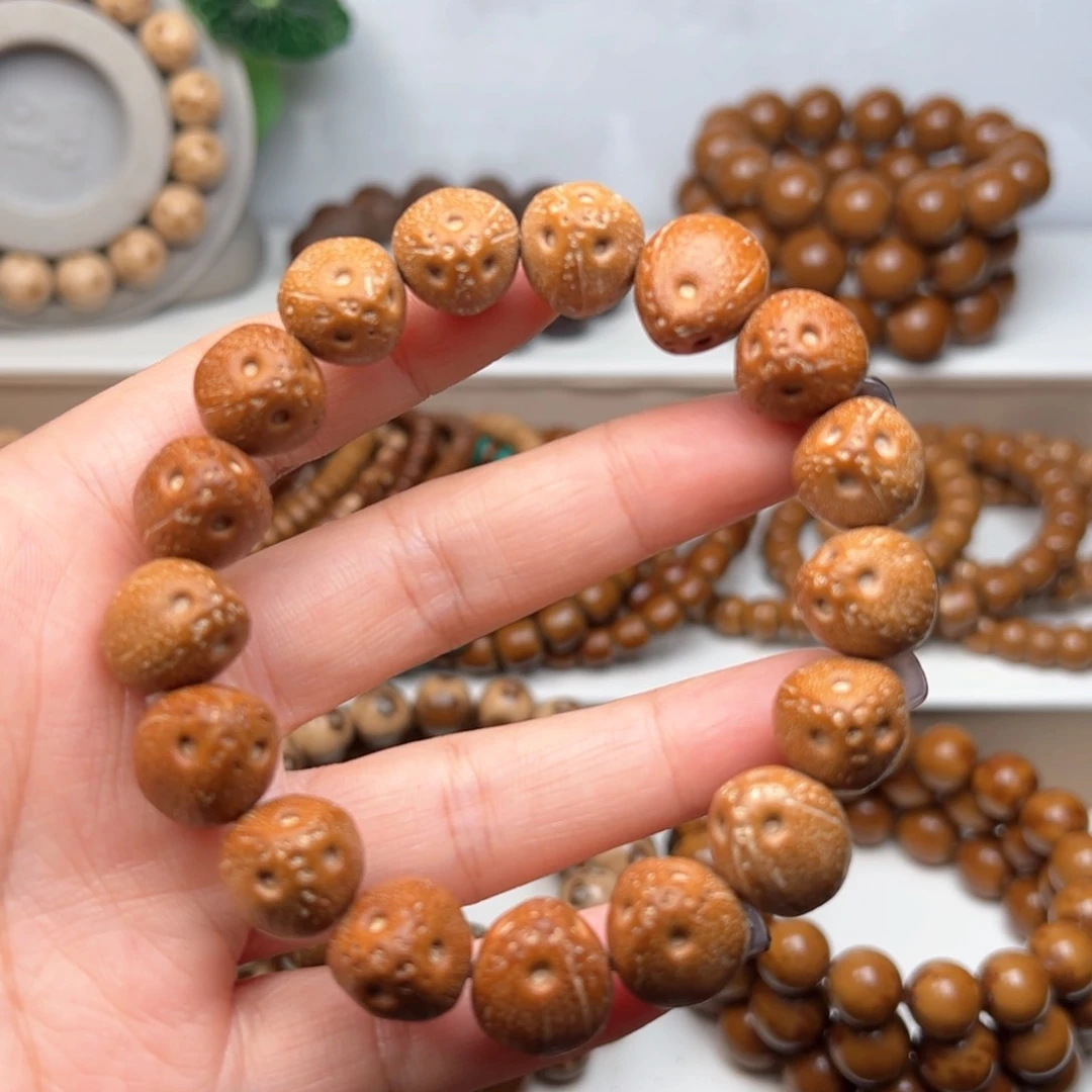 紫金鼠手串米**杨13.6原皮手串