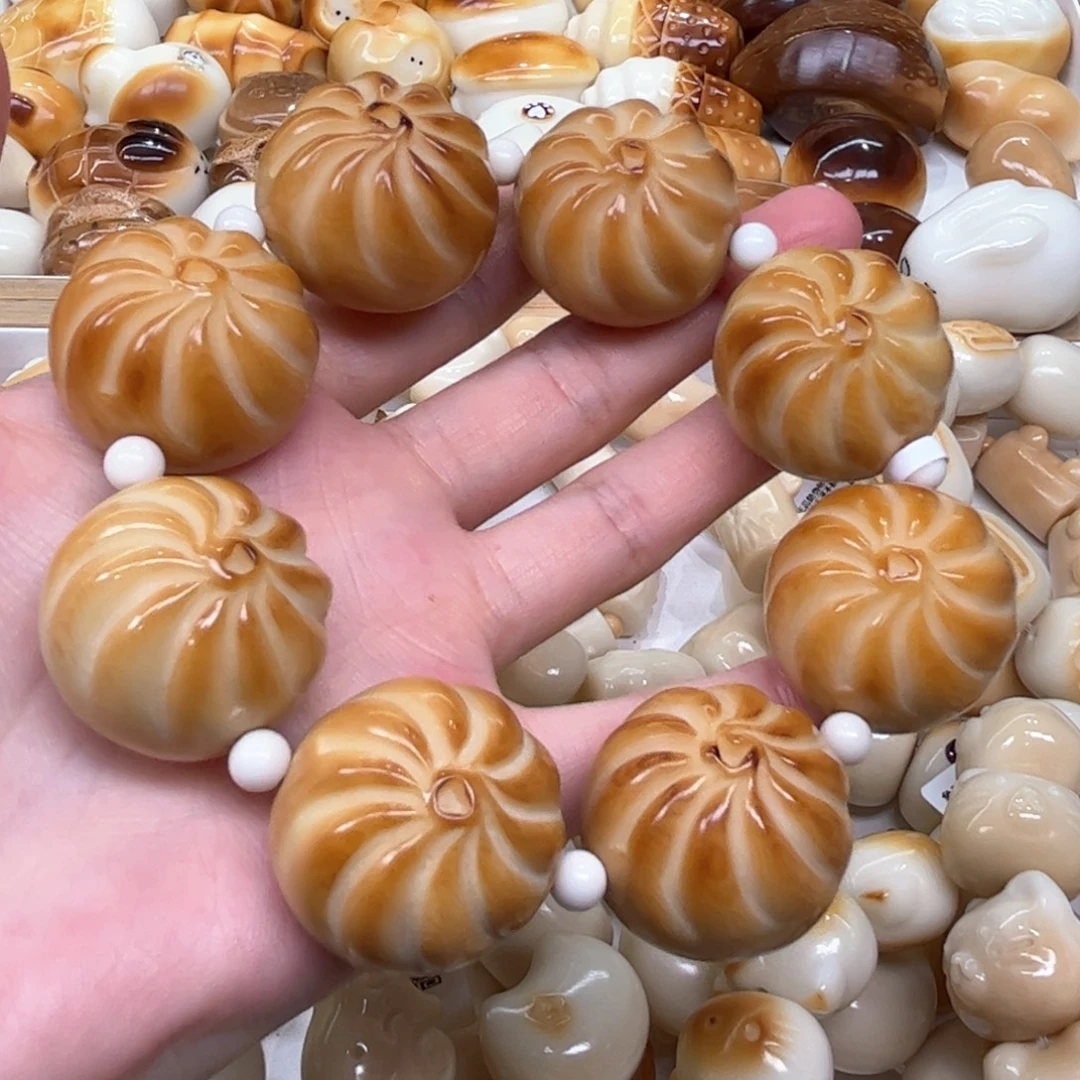 菩提根/象牙果手串8.2.32象牙果炭烤包子