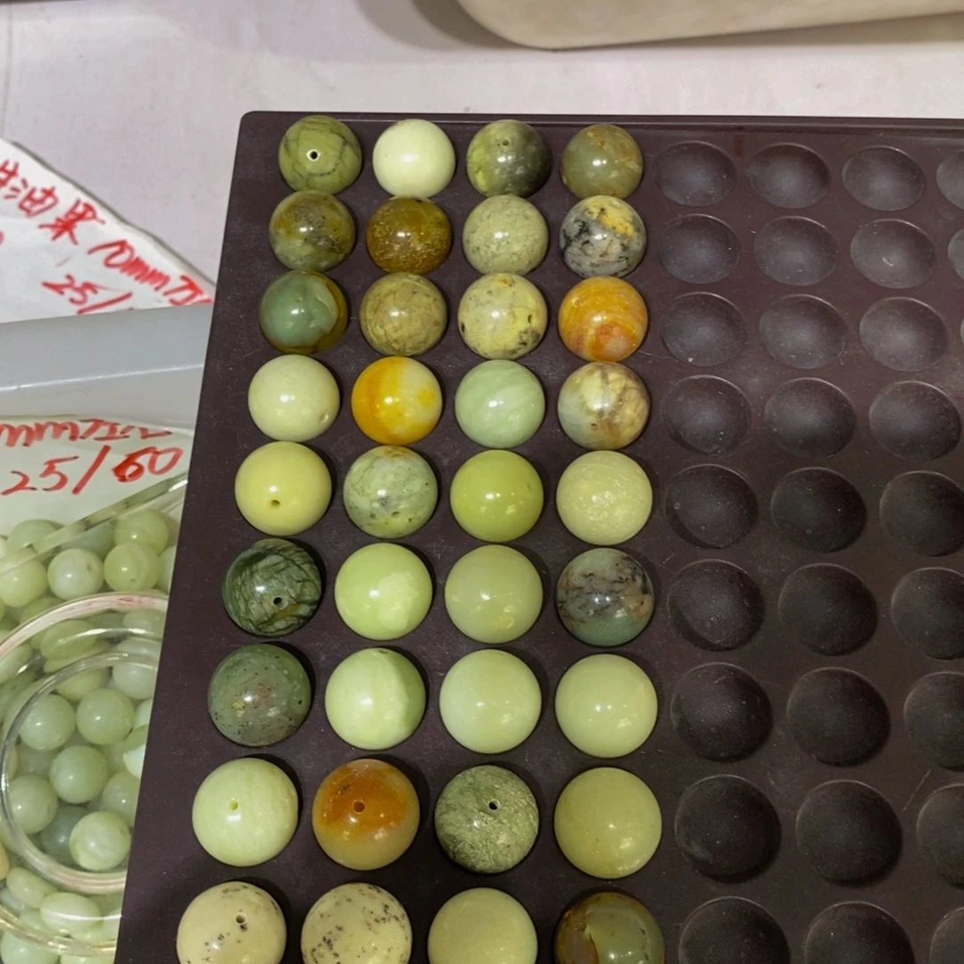 蛇纹石玉未镶嵌毛衣链58