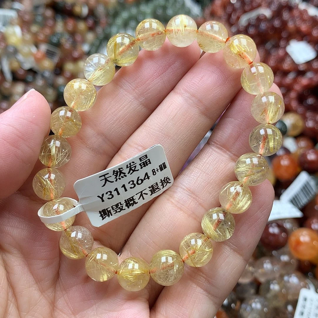 水晶手链未镶嵌，，，