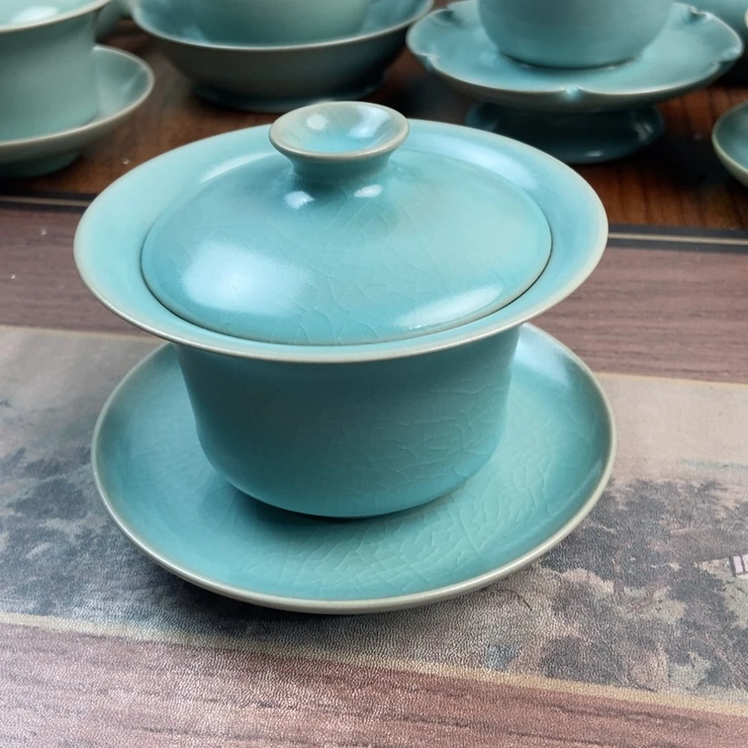 摆件原产地原矿汝瓷～茶器