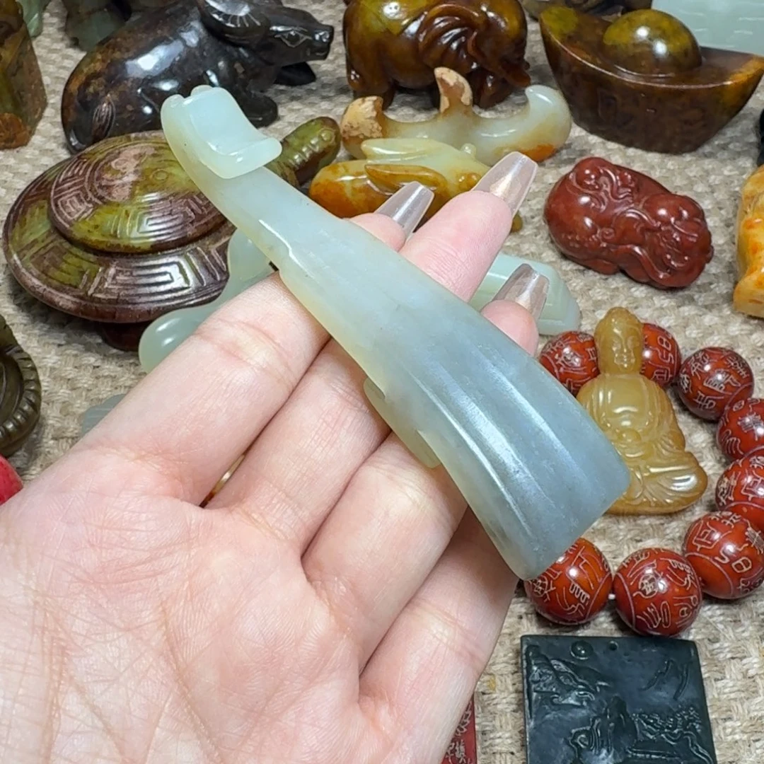 白玉菩提吊坠挂件