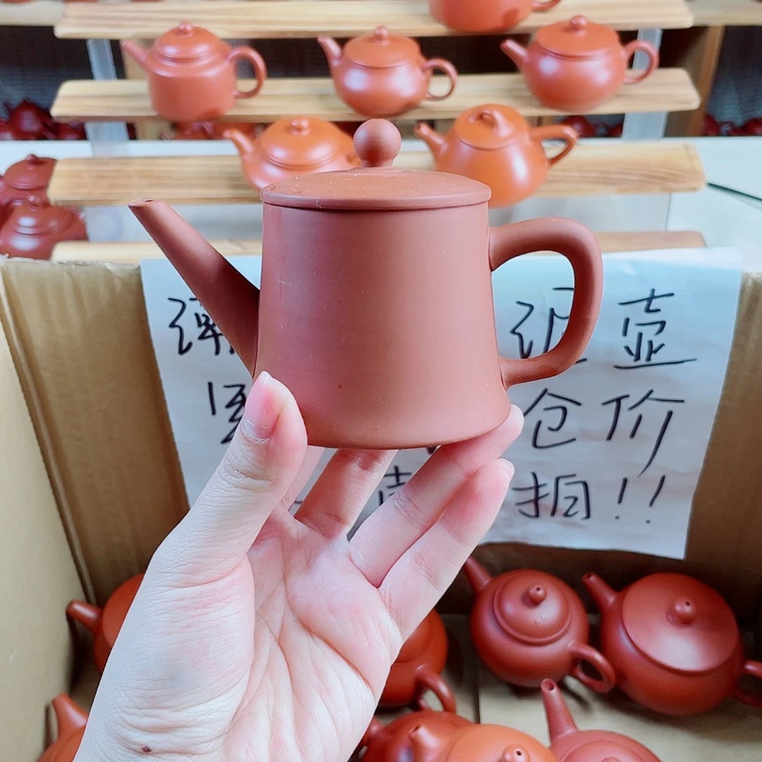 潮州朱泥壶吉运壶120