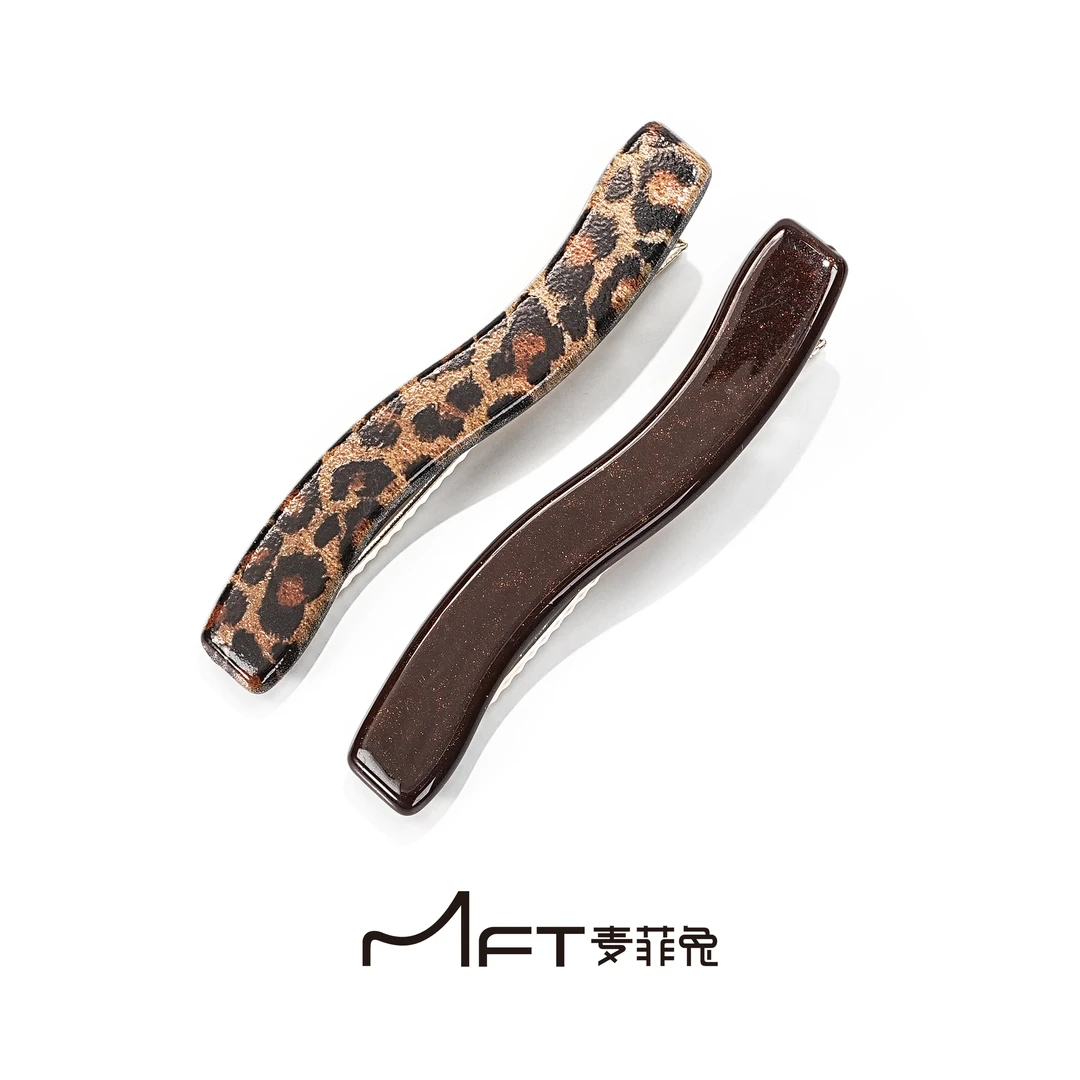 水波纹鸭嘴夹韩版个性简约气质侧边夹时尚百搭碎发夹刘海夹发饰