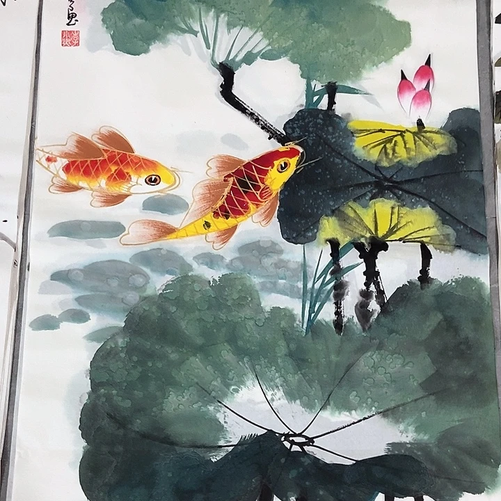 小周画廊的直播间