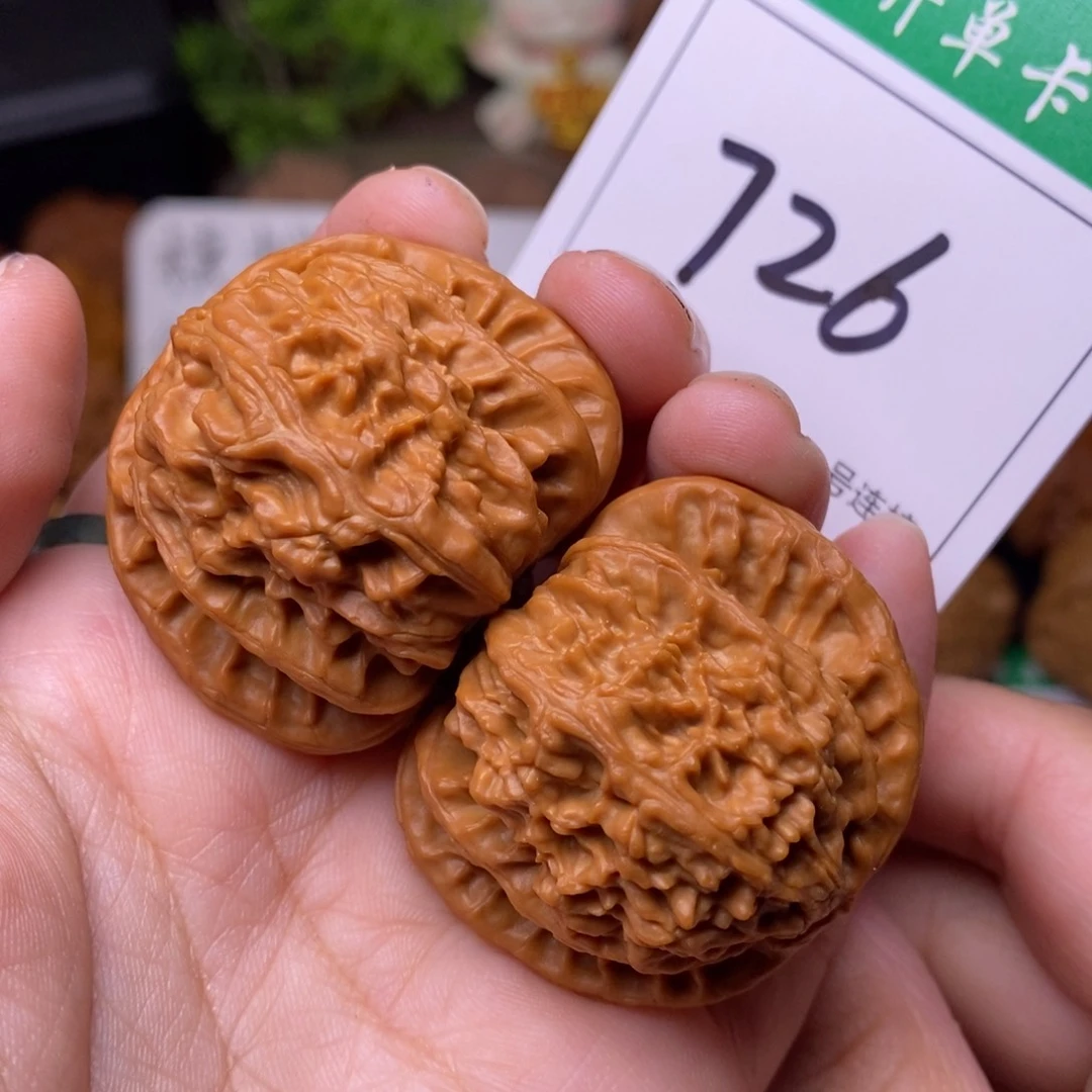 把件文玩核桃726白狮子4.0