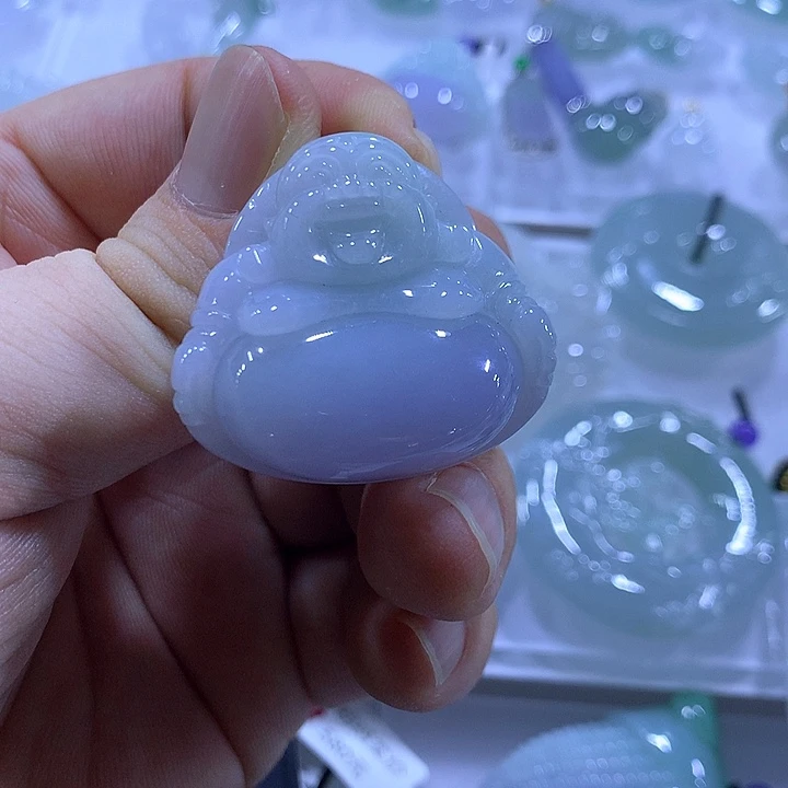翡翠未镶嵌颈饰天然翡翠A货吊坠