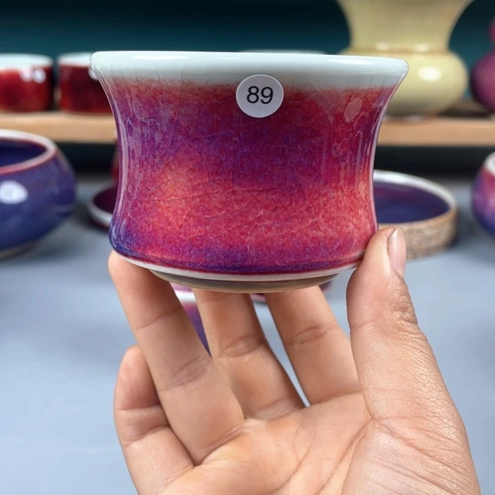 瓷片纯手工制作……微微瑕