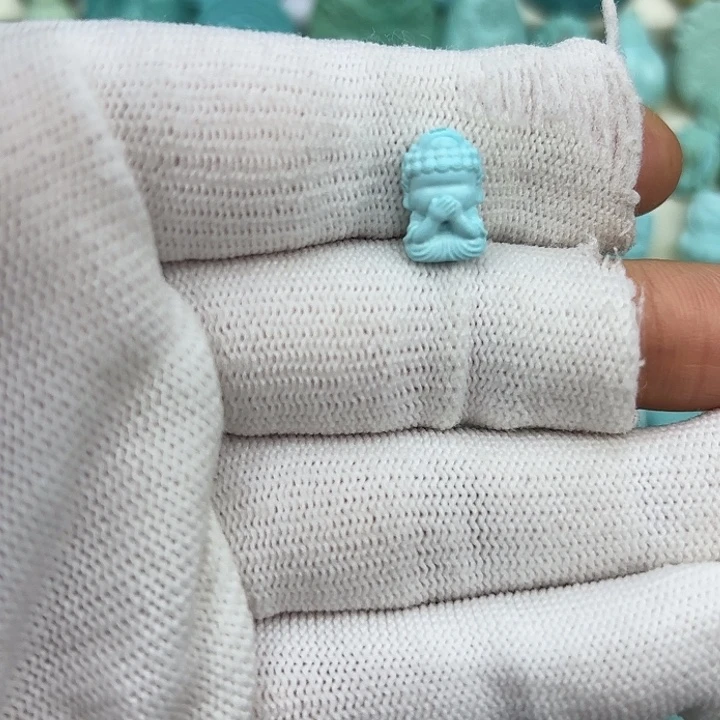 绿松石未镶嵌挂件