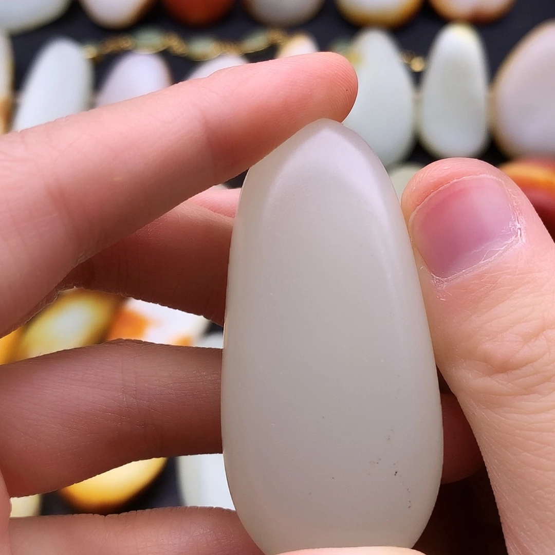 和田玉未镶嵌挂件#****）