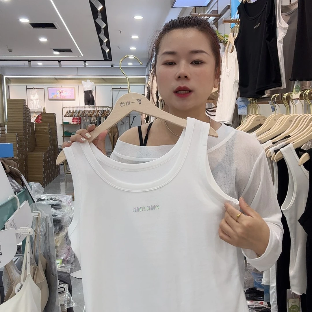 棉9330白色背心80斤到135