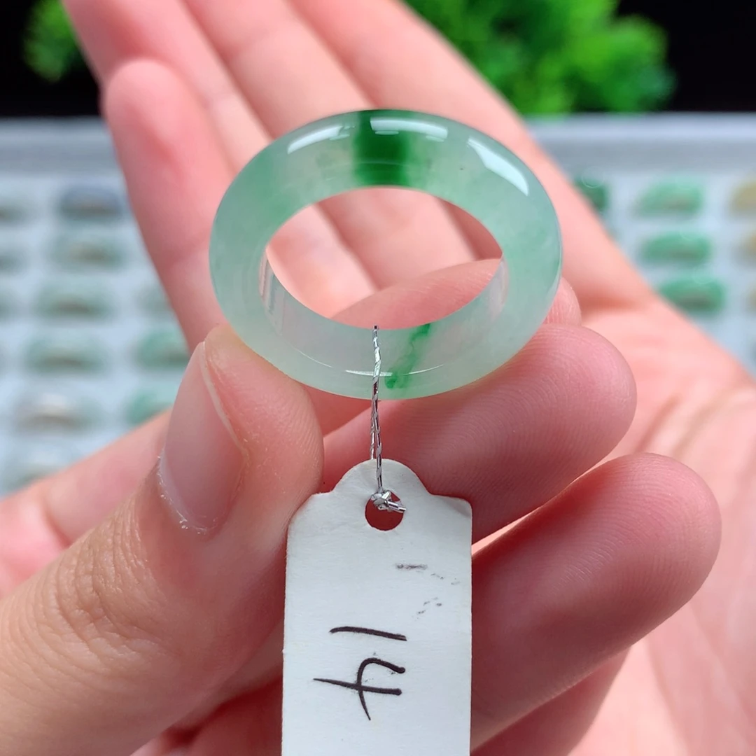 未镶嵌戒指翡翠天然