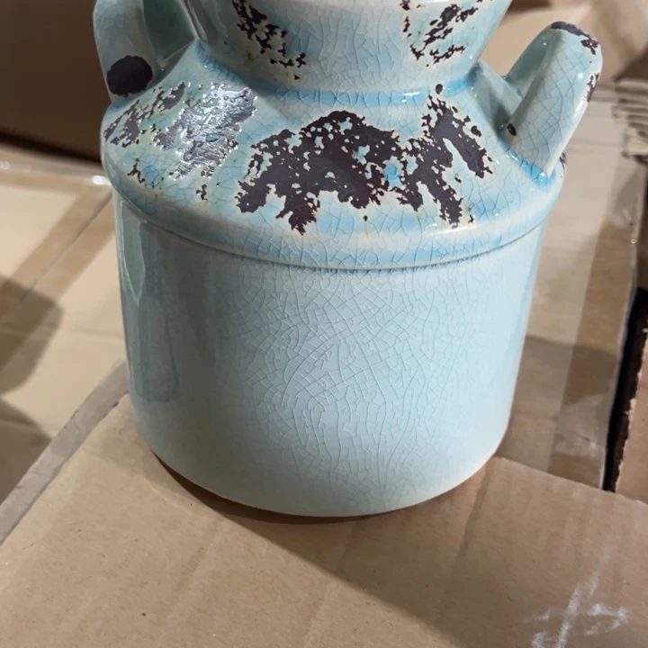 陶瓷花瓶摆件微瑕捡漏出
