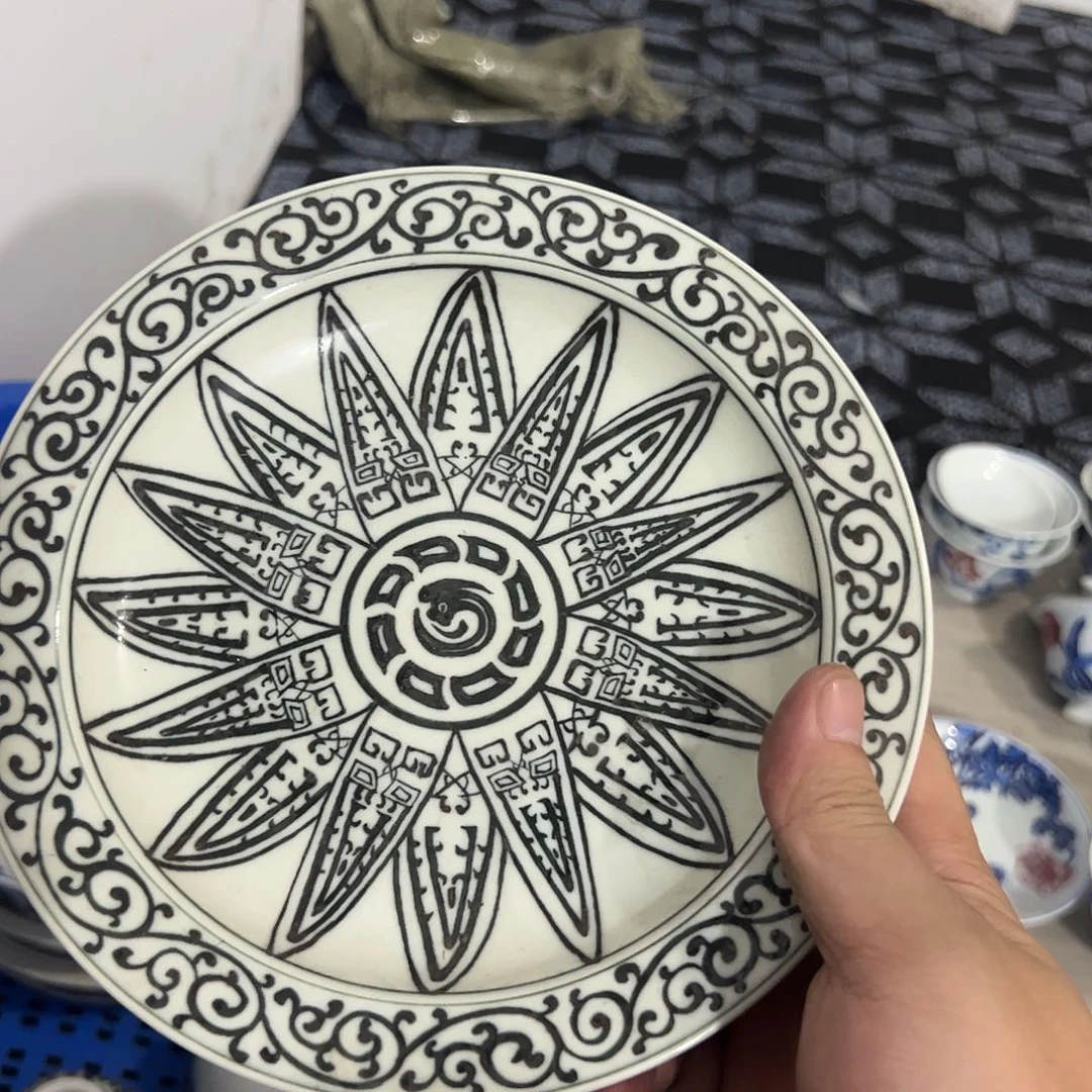 翻***.摆件景德镇手工手绘taoci