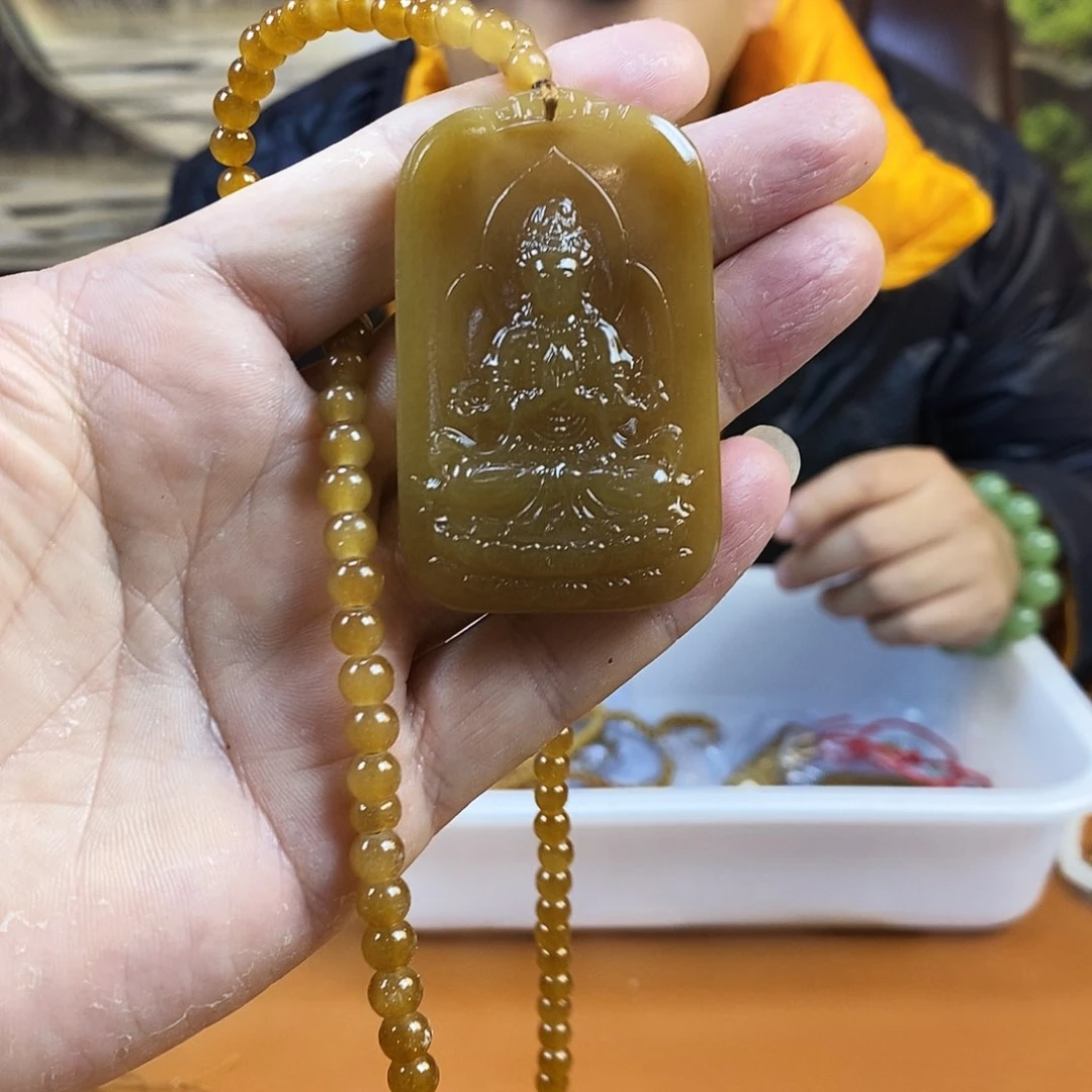 未镶嵌和田玉车挂多样性随机发一