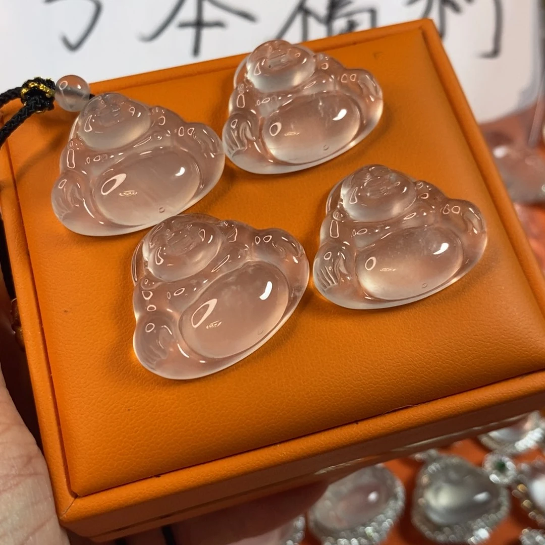 石英质玉未镶嵌颈饰佛公随机发一件