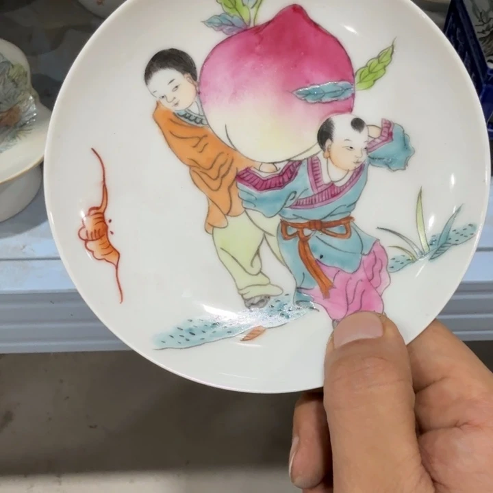 摆件摆件手绘瓷器全部处理
