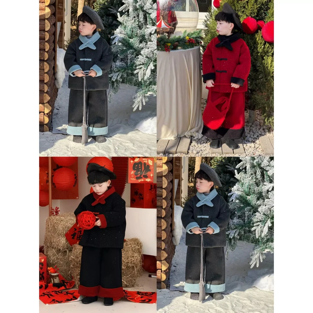 K.baby【新年•国风】buling的新年战袍必备款好看到过分的套装9515