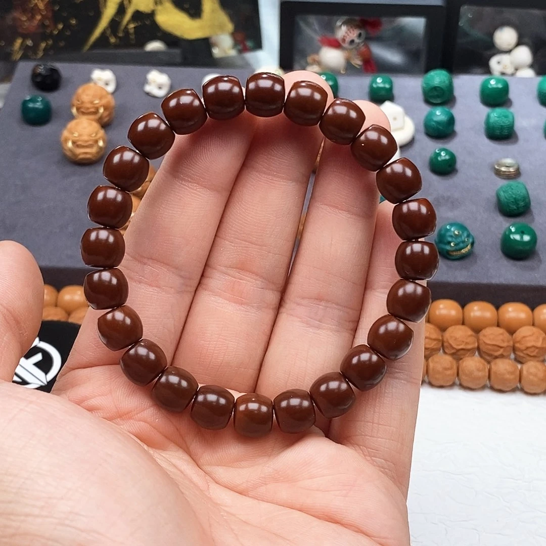 猴头核桃吊坠全品直切红串9.5